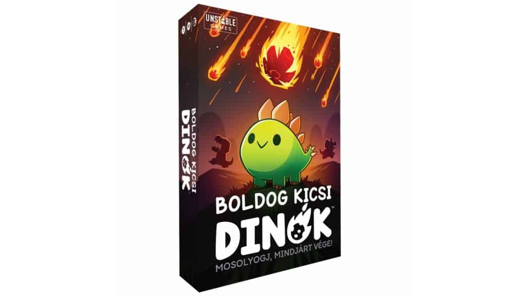 Cute dinosaur game for kids at Komaromi Tarsasjatek Klub.