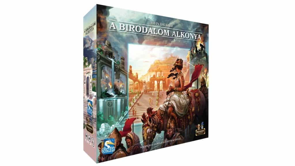 Board game "A birodalom alkonya" for family and strategy game enthusiasts.