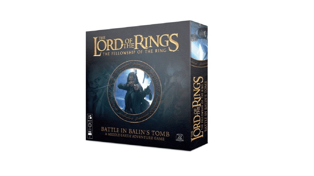 The Lord of the Rings: Battle in Balin’s Tomb game box art.